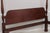 Rice Carved King Size Carved Mahogany Poster Bed For Sale In Philadelphia - Image 6 of 16