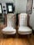 LeWittes 1970’s Caned Wingback Velvet Chairs Pair For Sale - Image 12 of 16