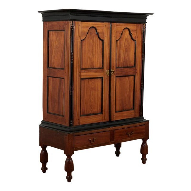 Antique Ceylonese Colonial Cupboard For Sale