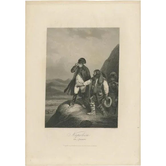 Payne, Napoléon Bonaparte in Spain, 1860s, Print For Sale - Image 5 of 5