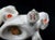 1950s Hand Painted Dog Scottie Scottish or Westie West Highland White Terrier Ceramic Salt & Pepper Shakers For Sale In Tampa - Image 6 of 8