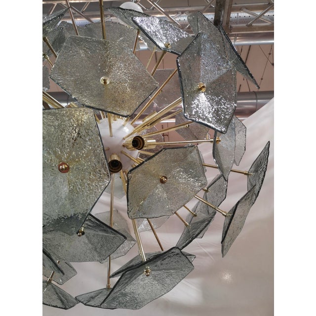 Mid-Century Style Murano Glass Sputnik Pendant, 2000s For Sale - Image 4 of 10