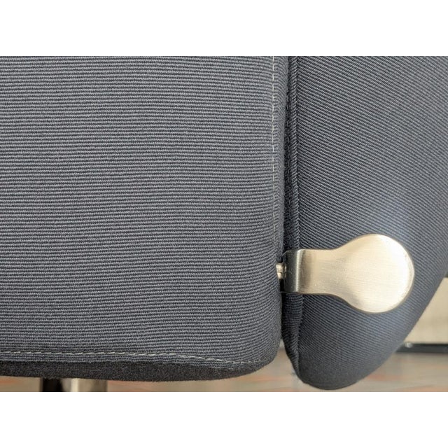 Dodo K 10 Lounge Chair in Duca Anthracite Fabric by Tohiyuki Kita for Cassina, 2000s For Sale - Image 17 of 18