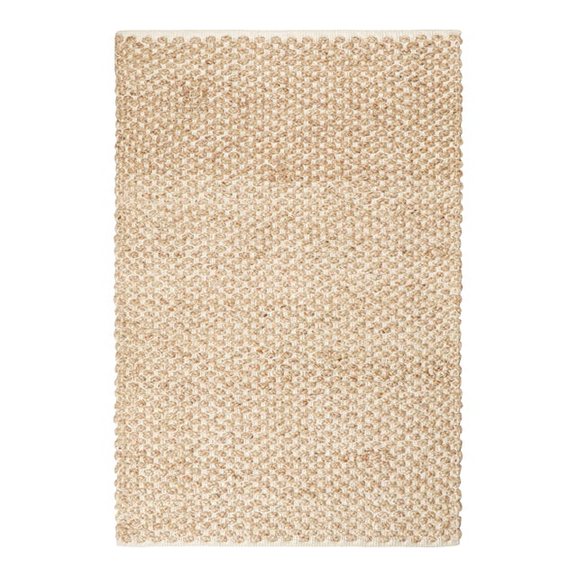 Rug & Kilim’s Contemporary Flatweave Rug in Beige Tones For Sale