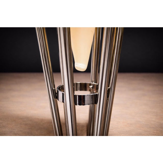 1960s 1960s Candle Floor Lamp in Chrome, Unknown For Sale - Image 5 of 7