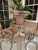 Pair of English Neoclassical Lyre-Form Silver Three Light Candelabra For Sale - Image 4 of 7