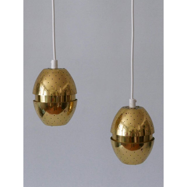 Egg Pendant Lamps by Hans-Agne Jakobsson for Ab Markaryd, Sweden, 1960s, Set of 2 For Sale - Image 17 of 18