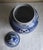 Late 19th Century Pair of Early 20th Century Antique Asian Blue & White Temple Jars Phoenix Dragon For Sale - Image 5 of 12