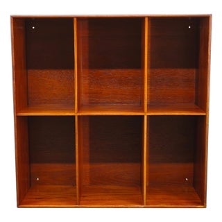 Teak Wall Shelf by Mogens Koch for Rud Rasmussen, Denmark, 1960s For Sale