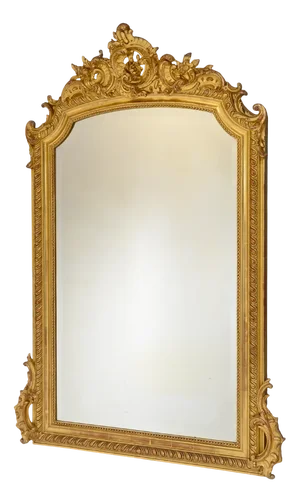 Gilt Overmantel Mirror, 1880s
