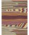 Handwoven Persian Kilim Area Rug - 4′1" × 5'6″ For Sale