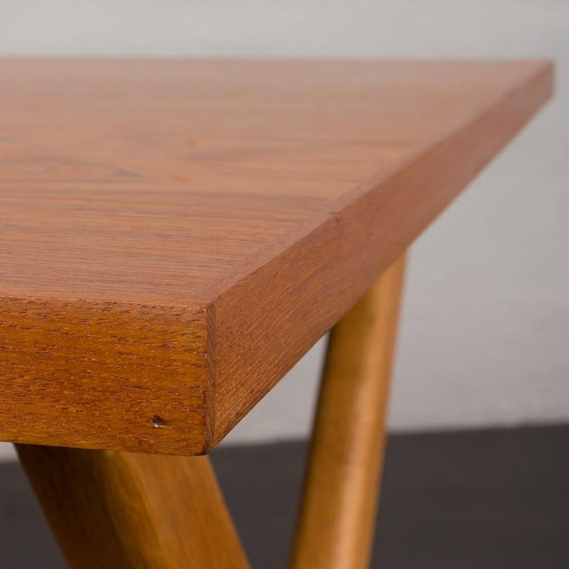 Teak and Oak Desk by Børge Mogensen, 1960s For Sale - Image 15 of 18