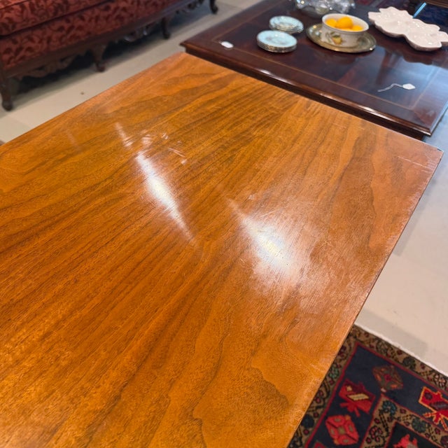 Vintage Mid-Century Modern Walnut Credenza With Tambour Doors For Sale - Image 11 of 13