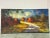 “Country Road” Original Oil Painting by David Swanigan on a Large Panoramic Shaped Canvas For Sale - Image 11 of 11