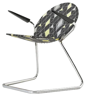 German Libelle Armchair by Walter Pabst for Mauser Works Waldeck, 1950s