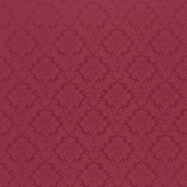 Sanderson Lymington Damask Fabric in Lymington Damask Redcurrant For Sale