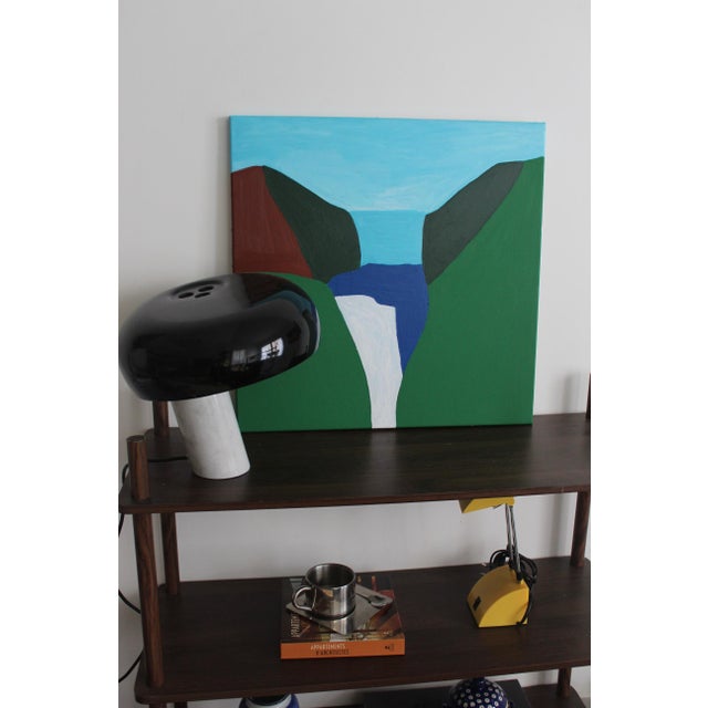 Bodasca, Painting on Canvas Waterfall, 2026, Canvas For Sale - Image 4 of 13
