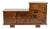 Art Deco Sideboard in Walnut with Asymmetrical Design For Sale