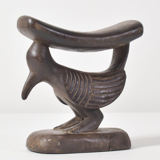Early 20th Century Chokwe Bird Headrest For Sale In Denver - Image 6 of 7