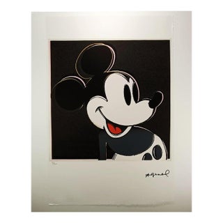 1980s After Andy Warhol, Mickey Mouse, Limited Series Lithograph For Sale
