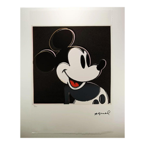 1980s After Andy Warhol, Mickey Mouse, Limited Series Lithograph