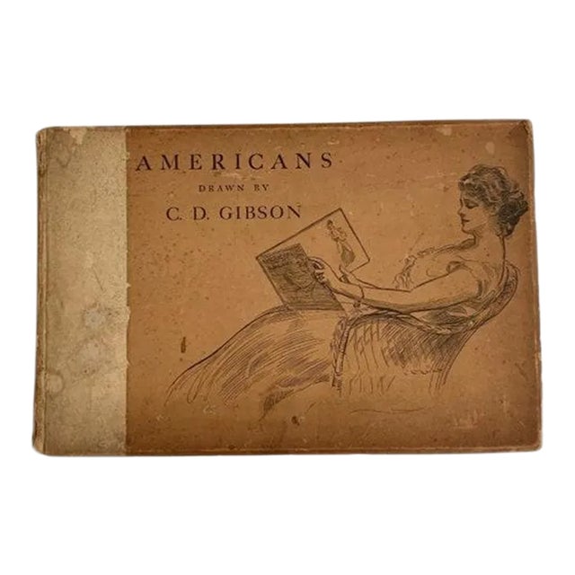 1900 First Edition Americans Drawn By C.D. Gibson For Sale