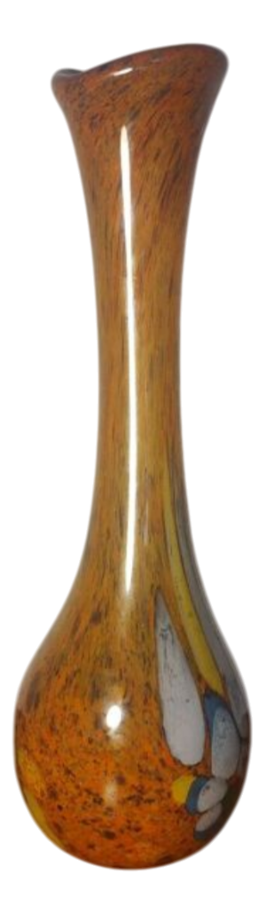 Vintage Blown Glass Vase, 1970s