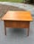 Founders Furniture Company Mid-Century Modern Walnut Three-Drawer Table, Jack Cartwright for Founders For Sale - Image 4 of 12