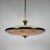 Mid-Century UFO Pendant Light in BRass and Glass by Pietro Chiesa for Fontana Arte, Italy, 1950s For Sale - Image 6 of 10