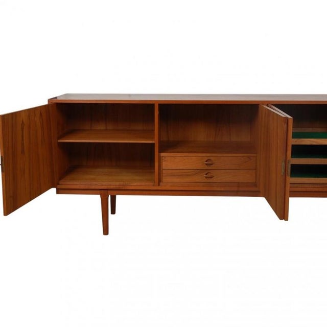 Wood Teak Sideboard by Arne Vodder for Vamo, 1960s For Sale - Image 7 of 18