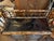 English Bamboo Bookcase Cabinet With Gallery Top and Two Glazed Doors For Sale - Image 15 of 18