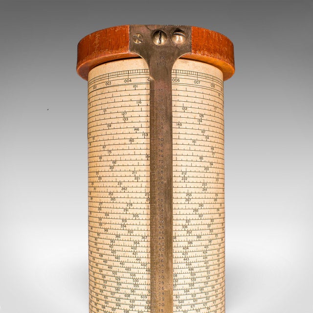 1950s Vintage Fuller's Calculator, English, Mathematical Instrument, Stanley London For Sale - Image 5 of 12