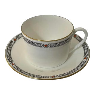 Mid 20th Century Coalport England “Copley” Fine Bone China Cup and Saucer Set For Sale