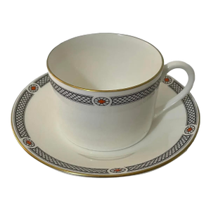 Mid 20th Century Coalport England “Copley” Fine Bone China Cup and Saucer Set