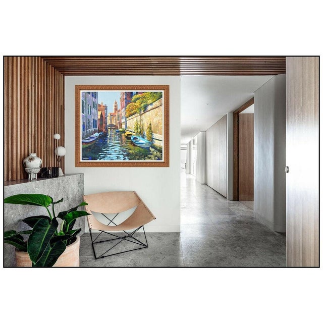 Message us to inquire about custom framing options! (Included for free with every purchase) The artwork here, "Venice...
