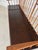 Wood Primitive Birdcage Style 72" Maple and Walnut Eight Leg Deacons Bench For Sale - Image 7 of 12
