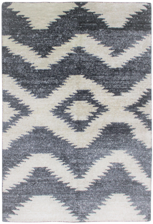 Aara Rugs Inc. Hand Knotted Bamboo Rug - 9′ × 12′