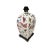 Chinese Asian Butterfly Pattern Porcelain Table Lamp For Sale - Image 3 of 7