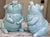 Mid-Century Celadon Ceramic Glazed Pig Figures - A Pair For Sale - Image 4 of 12