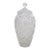 Lead Cut Crystal Lidded Candy Cookie Jar With Diamond Cut Lattice Pattern 4937b For Sale