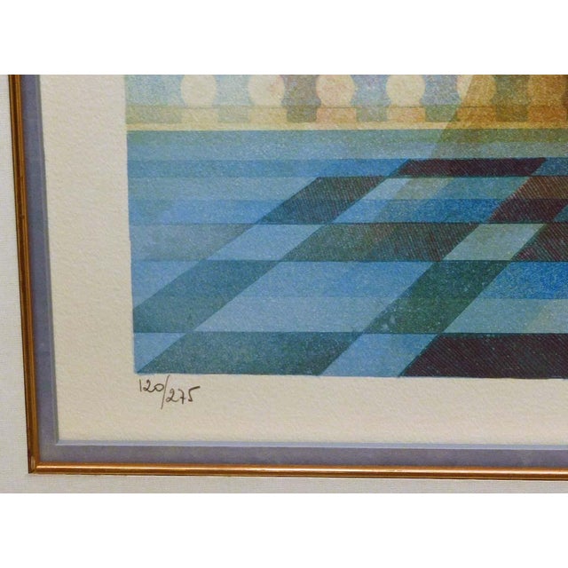 Sunol Alvar"Suite Lyrique"Hand Signed Custom Embossing Framed Make an Offer 1993 For Sale - Image 4 of 8