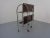 Vintage Optic Rosewood Pressalit Tea Cart, 1970s For Sale - Image 11 of 18