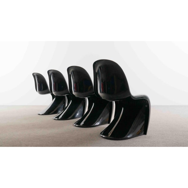 Panton Chairs by Verner Panton for Herman Miller, 1971, Set of 4 For Sale - Image 6 of 18