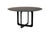 Stone Dark Brown Settanta 1400 Round Dining Table by Disain1971 Dimensions: D 140 x H 75 cm Materials: Dark brown steel...