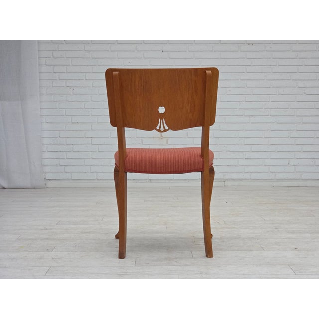 Vintage Danish Dining Chairs in Furniture Wool, 1950s, Set of 6 For Sale - Image 15 of 18
