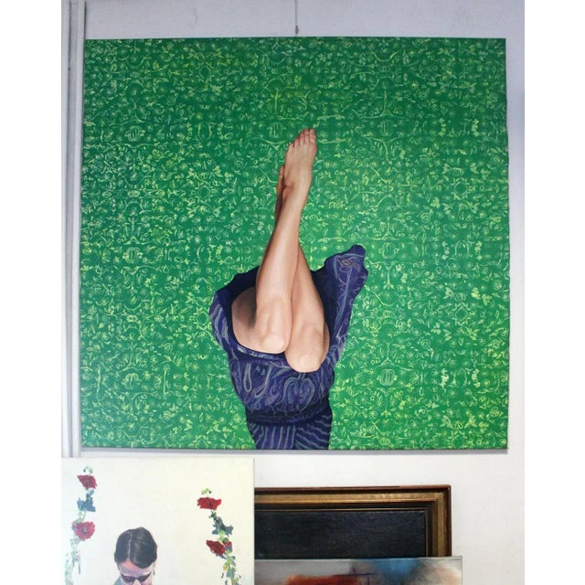 Painting may be sent rolled with the stretchers. Born in 1989 in Kielce, Kamila Grszecka is a multidisciplinary Polish...