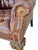 2000 - 2009 Attributed to Old Hickory Tannery Style Leather Wingback Tufted Chair For Sale - Image 5 of 18