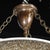 Art Deco Basin Form Acid Etched Green Gold & White Glass Pendant Signed Daum For Sale - Image 16 of 16