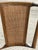 Brown Mid Century Modern Bert England Forward Trend Cane and Brass Accented Dining Chairs, 1950 - Set of 4 For Sale - Image 8 of 12