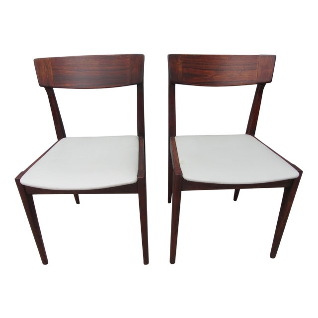 Rosewood Chairs by Louis van Teeffelen for AWA Almelo, 1960s, Set of 2 For Sale